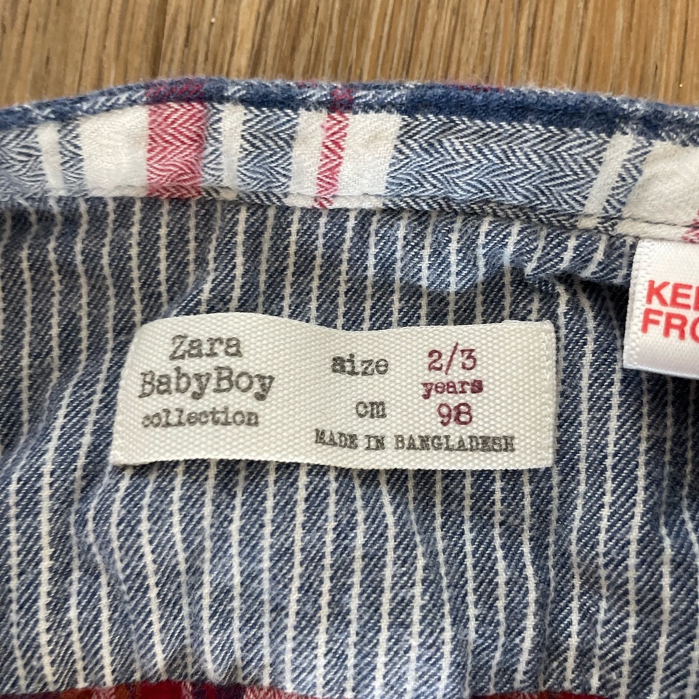 Zara boys size 2/3 long sleeve shirts